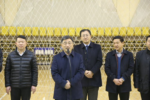 我校举办机关处室“激情大比拼、快乐迎新春”趣味体育比赛