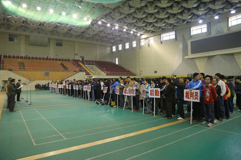 ylg060net永利娱高2014年教职工羽毛球比赛圆满落幕