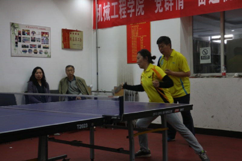 机械工程学院教工乒乓球团体赛圆满结束