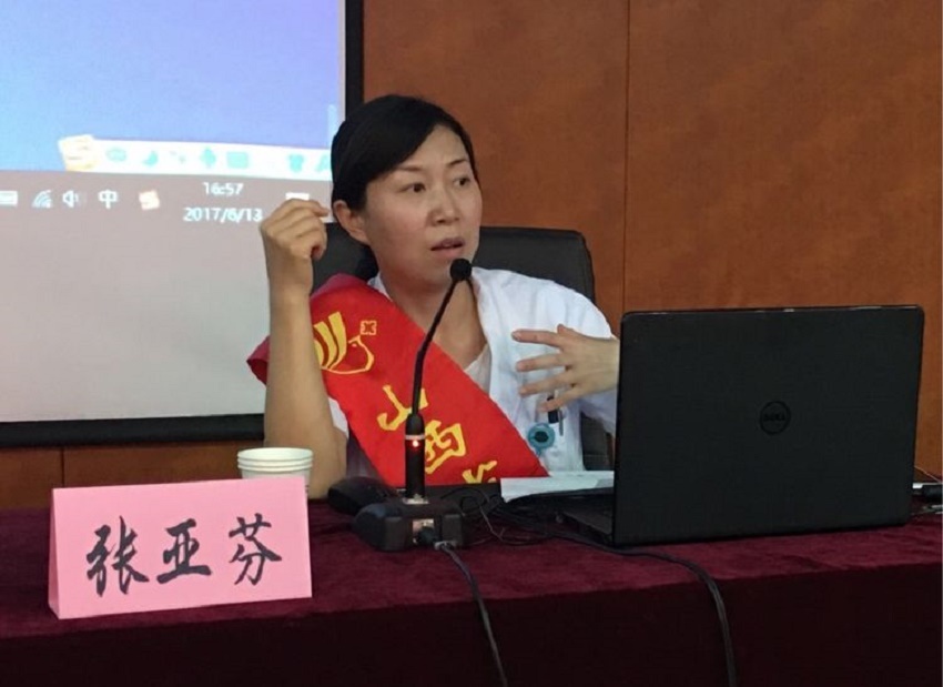 “粉红丝带牵手使者”知识讲座