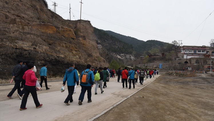 矿业工程学院工会柳子沟户外登山